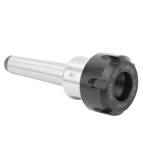 MT2 ER25 Collet Chuck With M10 Thread CNC Milling Tool Holder for MT2 Shanks 45 Steel Precision Machining Fixture