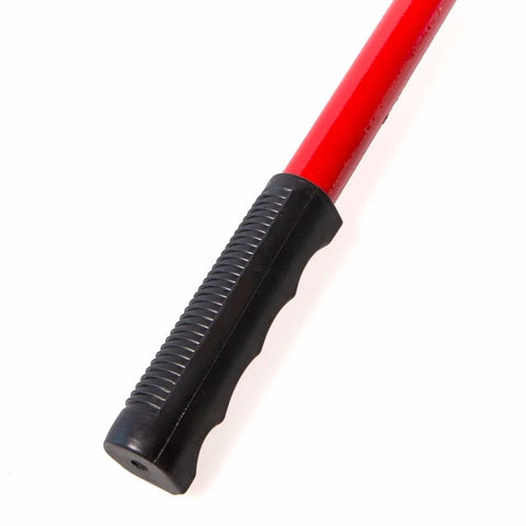 Stark USA 8-ton hydraulic ram jack handle with red shaft and black ribbed grip