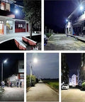 Top Shelf Solar Street Light Featuring Slick Remote And Rock Solid Pole Mounts Delivers Blazing Wide Angle Glow in various outdoor settings.
