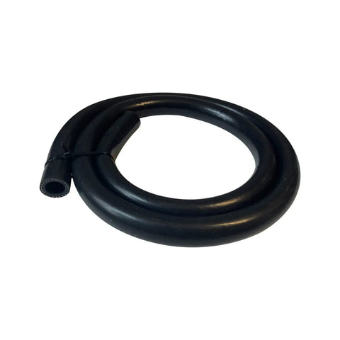 Silicone Heater Hose Five Eighths Inch ID Five Feet Long 1.5 M Reinforced 4 mm Wall Thick 350 F Max Temp 60 Psi Working Pressure