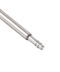 Heavy Duty 18mm Watch Spring Bar Pins Made From Rust Proof 316 Stainless Steel close-up view showing flanged tip.
