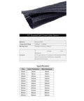 Self Closed Cable Sleeve Made Of PET Braided Material For Easy DIY Friendly Cable Management And Wire Wrapping Split Organizer.