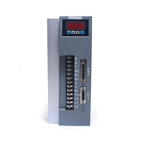 Rock-Solid 380V AC Servo Motor With 5.7 KW 1000 RPM 27 Nm Closed-Loop Encoder AASD-40A Driver Front View