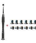 12Pcs M2x3 Torx T5 Bottom Cover Screws With Mini Driver Replacement Kit For Dell XPS 13 And 15 Series shown