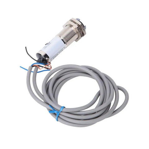 Infrared Proximity Sensor 1 To 10 Cm Detection NPN Normally Open 4-Wire 12 To 24 V DC Diffuse Reflection Photoelectric Switch With IP66 Metal Housing For Industrial Automation.