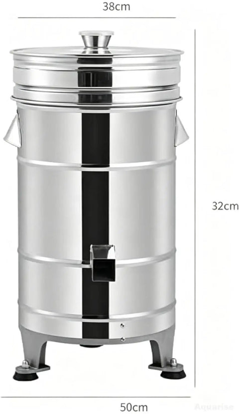 Heavy Duty Electric Countertop Food Dehydrator With Five Stainless Steel Trays Fast Air Cycle Machine for homemade jerky.