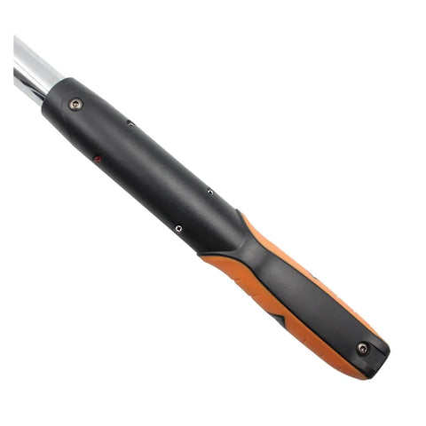 Rebar Head Digital Torque Wrench With 1/2 Inch Adapter Precision Bike Repair Tool 17 To 340Nm Range grip handle showing ergonomic design.
