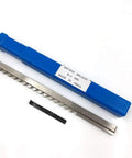 4mm Keyway Broach Set With Shim for Lathe Work, B Push Type HSS Tooling, metal broach and shim with blue case