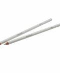 Two white charcoal pencils for sketching and highlights pro grade for shading and drawing with smooth application in mixed media.