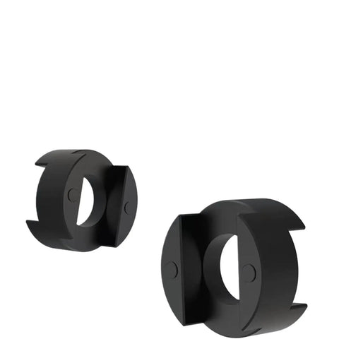 Upgrade Your 3D Printer Speed With Premium Flexible Shaft Coupler Oldham Style In Bold Sizes Like 8mm And 10mm For Smooth Motion Control And Precision Printing Performance Today. Black Oldham-style flexible shaft coupler for 3D printer motion control