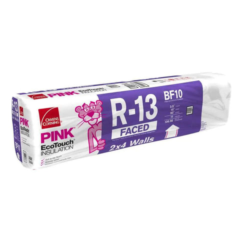 Nuke Chill Drafts And Hush Rooms Fast Using This Solid R13 Fiberglass Insulation Pack Built For 2x4 Wall Cavities, 10 bags.