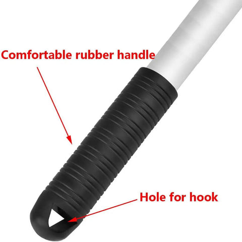 12 Inch Heavy Duty Telescoping Magnetic Sweeper Pickup Tool With Strong Magnet For Screws Nails And Metal Debris, Extendable Magnetic Pickup, 16 Lb Pull, Portable Floor Sweep And Parts Finder For Workshop