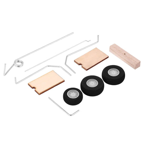 Landing Gear Kit for RC Aircraft and Drones Easy Install for Beginners No Fuss Safe Landings and Smooth Field Operations Park Flying