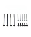All In One PS3 4000 Slim Screw Kit With Full Set Screws And Black Rubber Feet Covers for PS3 4000 Series Consoles Replacement Parts