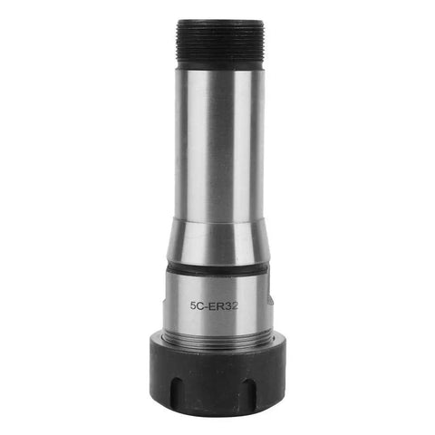 Heavy Duty 5C Collet Chuck Holder For Lathes And Milling Machines Forged From Rugged DN65 Carbon Steel Delivers Kickass Grip And Smooth Straight Push Operation For Weekend Tinkerers And Pro Machinists
