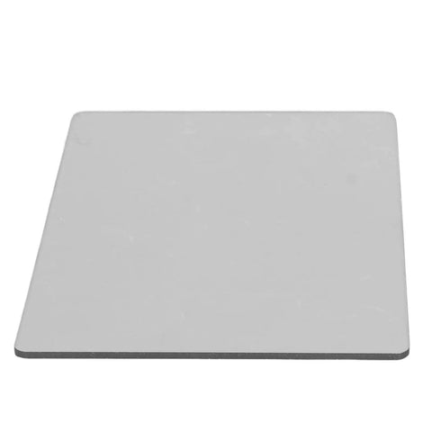 Polycarbonate front pad from Embossing Mat Set For Die Cutting Machines, 8.66 x 5.91 in size shown at an angle.