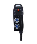 Handheld Pulse Generator Handwheel For CNC Machines With 100 Stop Positions Easy Install Ultra Thin Lightweight Metal Gear Smooth Rotation