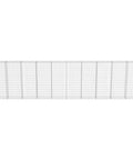 Heavy Duty Galvanized Gabion Wall Basket 236 X 11.8 X 59 Inch welded wire cage for landscaping and outdoor barriers.