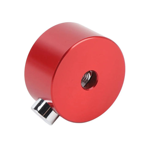 Arrow Storage Case Cap For Cymbals Aluminum Alloy 40mm Secure Fixation Drum Hardware With Quick Install Easy Cymbal Mounts And Stand Parts For Drum Sets And Percussion Red, red aluminum alloy cap with center hole