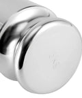 Five Kilogram Calibration Weight Class M1 High Precision 5000 Grams Steel With Chrome Finish cylindrical design close-up