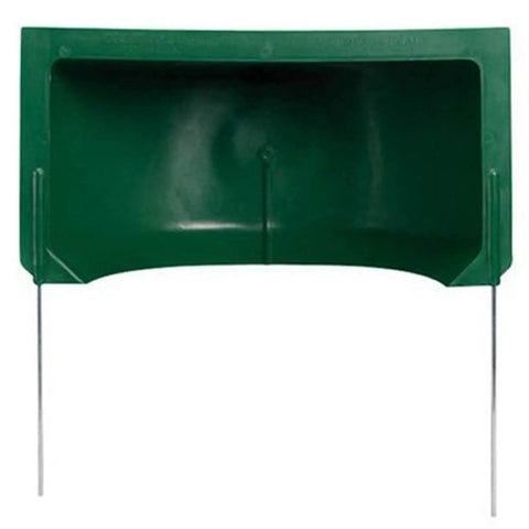Sprinkler Overspray Guard For Lawns, Splash Shield For Underground Irrigation, Durable Plastic Guard, Green