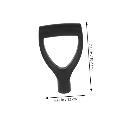 D Shaped Shovel Handle Replacement For Digging And Planting Durable Plastic Garden Tool Heavy Duty Spade Handle Easy Install Fits Most Garden Shovels 1 Piece