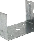 BC460 BC Galvanized Post Base for 4x6 Posts, Steel Bracket for Deck Connections
