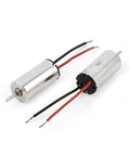 Two Pack Tiny But Mighty Coreless DC Motor 1.5V To 3.7V 40,000 RPM 6mm By 12mm Micro Motor For DIY Projects And RC Toys Lightweight Powerhouse