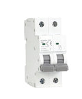 Pro-Grade 2 Pole MCB Circuit Breaker 80A C Curve Kicks Shorts To The Curb With 10Ka knockout power 230V 400V AC.