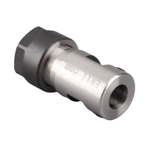 Heavy Duty CNC Milling Holder with Straight Shank Chuck Collet for Deep Hole Processing 8mm ER11-35L Precision Tool Holder