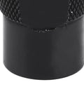 Close-up of a black collet from the M8 0.75 Rotary Tool Collet Sleeve Set With Seven Precision Collets 1mm To 3.2mm, durable aluminum.