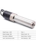 Heavy Duty 1.2KW Water Cooled ATC Spindle ISO10 Taper with stainless steel body, ideal for CNC engraving and milling.