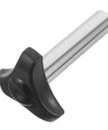 M8 Screw Nut Replacement For Ice Cream Machines Heavy Duty Plastic And Metal Clamp Nut For Soft Serve Dispensers Quick Install Commercial Restaurant Repair Part To Prevent Downtime, black metal and plastic clamp nut