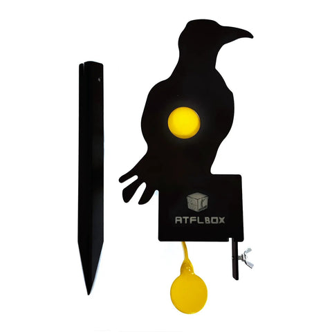 Auto Reset Metal Eagle Target For Air Rifles Outdoor Backyard Plinking Practice For 177 And 22 Caliber Pellets Durable Steel