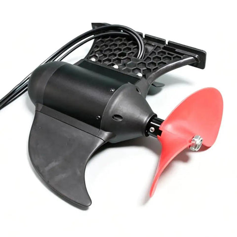 Black and red underwater thruster part from Underwater Thruster 24V To 48V 2500W Beast Mode Brushless Motor Kit