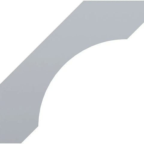 Legacy Bracket 3 In W x 12 In D x 12 In H High Density Urethane Construction edge view