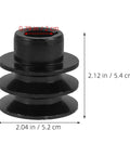 Heavy Duty Double Groove V Belt Pulley Replacement With 20 Mm Shaft Cast Iron Sheave For Water Pumps and Industrial Power Transmission - 2.12 in height.
