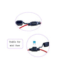 10 Pack 18 AWG Inline Mini Fuse Holders Waterproof For Car Truck Boat SUV 32V DC 30cm Lead Built To Last ROHS Compliant