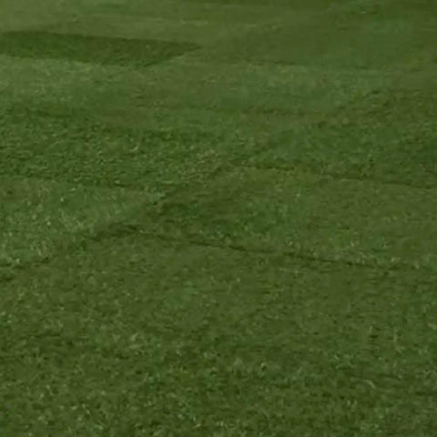 Tool Free Interlocking Artificial Turf Deck Tiles 12x12 Inches Set of 8 for Patio Balcony and Backyard viewed from above