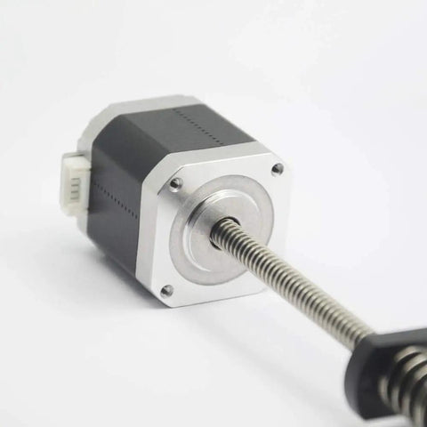 NEMA 17 Stepper Motor With Integrated 240mm TR8x2 Lead Screw 2mm Pitch 500mN.m High Torque For UV Resin 3D Printers Z Axis Or CNC Machines