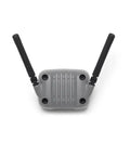Top view of sealed 2 Drone Digital Transceiver for DJI Systems Easy Install Accessory Kit with twin antennas.