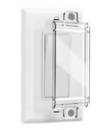 Magnetic Light Switch Guards For Flat Modern Rocker Switches And Outlets Clear 2 Pack Easy To Install No Fuss Neodymium Magnetic