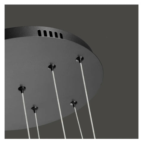 Bottom view of MVP Spherical LED Pendant Lamp For Staircase Living Room Showcases Nordic Vibe Energy Efficient Globe Hanging Light Fixture.
