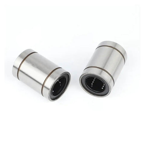 25mm Linear Ball Bearing Long Type for 3D Printers and CNC Parts High Precision Smooth Linear Motion Bearing Steel Durability Dope for DIY Projects Pro Builds and Creative Maker Setups, pair of bearings