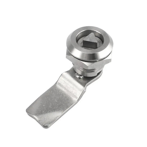 Stainless Steel Cam Lock 304 Cabinet Lock For Secure Storage Solutions Rustproof Waterproof Non Key Retaining With Reversible Stop Cam