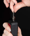 Hands using VDV427-300 Impact Punchdown Tool Pro-Grade With 66/110 Blade For Cat3, Cat5e, Cat6, And Cat6A Cables adjusting force