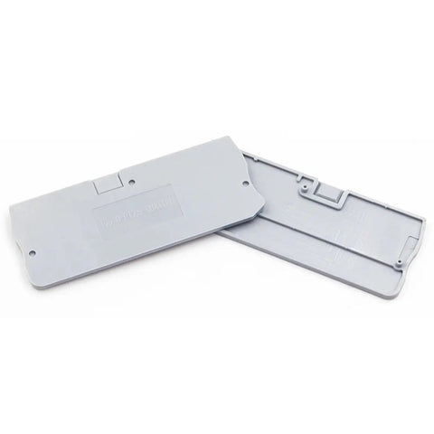 End Clamps For Rail Systems No Fuss Anti Lock Spring Terminal Blocks For Electrical Panels 100 Pieces 2.5mm Square Wire Plug And Play Ready