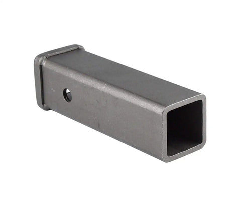 Weld On Trailer Hitch Receiver Tube 2 Inch By 2 Inch Opening With 9 Inch Length Raw Steel Finish Heavy Duty Bar For Towing Durable 2 By 2 Receiver Easy Install, 2x2 weld-on steel tube