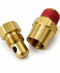 Brass Manifold And Block Drain Plug Kit For Marine Engines Universal Fit With Mercruiser OMC Volvo Penta GM Chevy Fuel Injected Models