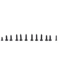 1000Pcs Small Cross Head Self Tapping Screws Assortment Kit M1 M1.2 M1.4 M1.7 Handy Fix It Kit For Watches Glasses Electronics